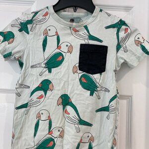 Tea Collection Toucan T-shirt Size 10Y